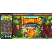 Treasure Aztec: HTML5 Игра в Жанре "Матч-3" на Construct 3